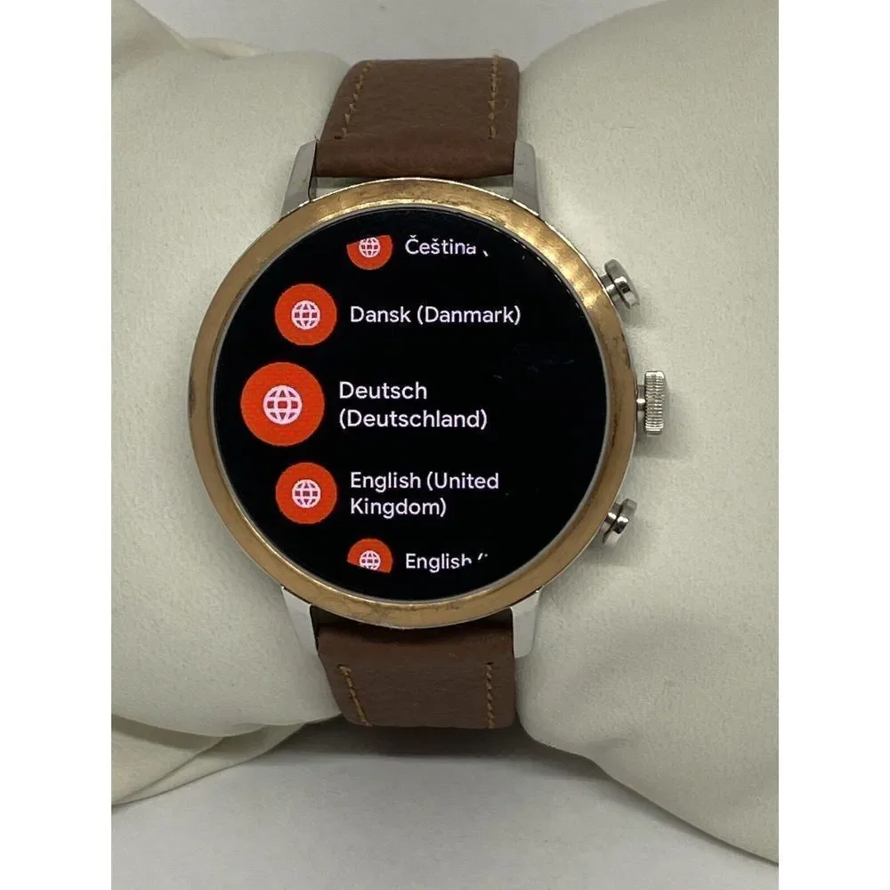 Fossil Gen 4 Authentic Digital Dial Smart Watch Custom Band FTW6016 DC87
